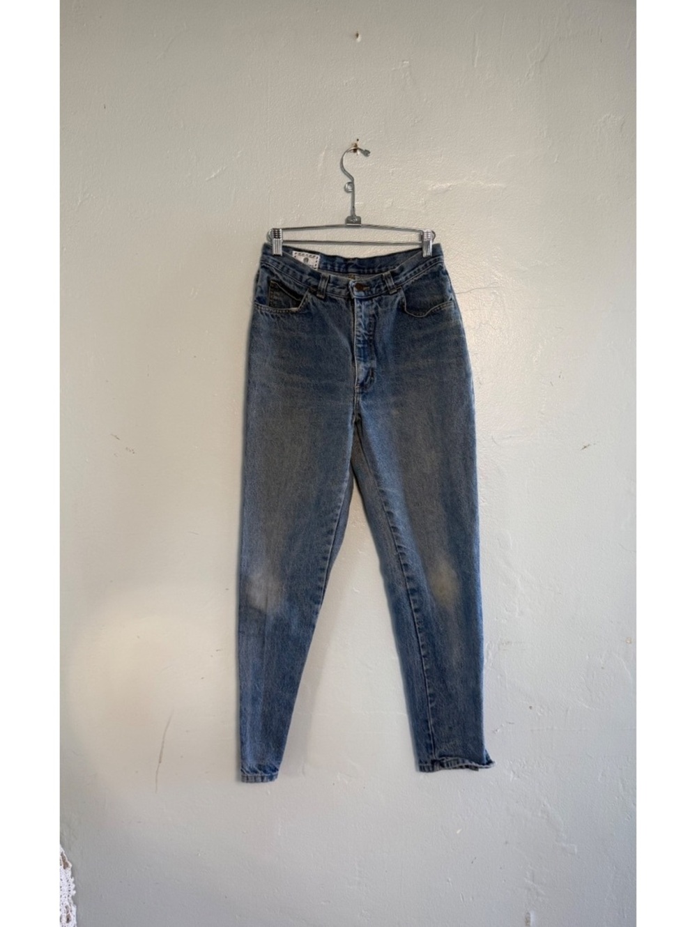 Limited Express 1990/ High-Waisted Blue Denim Skinny Jeans